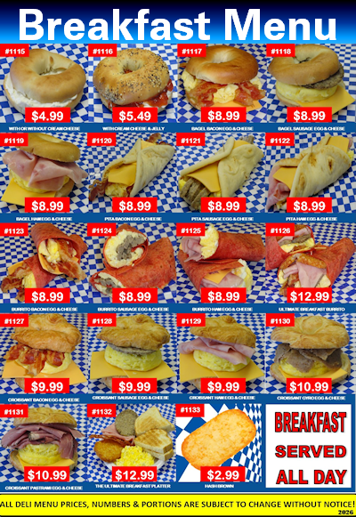2024 Breakfast Menu LINK